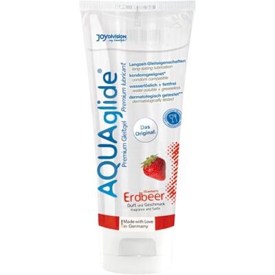 JOYDIVISION Aquaglide Strawberry 100 ml JOYDIVISION Aquaglide Strawberry 100 ml