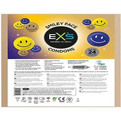EXS Smiley Face Condoms 24 pack EXS Smiley Face Condoms 24 pack