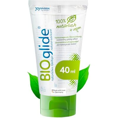 JOYDIVISION Original BIOglide neutral gel lubricante 40 ml Lubricante 100% natural y vegano Gel lubricante orgánico a base de agua apto para condones de látex Lubricación a base de agua JOYDIVISION Original BIOglide neutral gel lubricante 40 ml Lubricante 100% natural y vegano Gel lubricante orgánico a base de agua apto para condones de látex Lubricación a base de agua