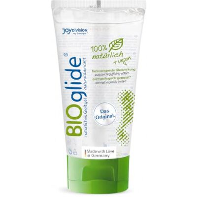 JOYDIVISION Original BIOglide neutro 150 ml Producto de hidratación y cuidado 100% natural y vegano Gel a base de agua Como un lubricante Compatible con preservativos de látex JOYDIVISION Original BIOglide neutro 150 ml Producto de hidratación y cuidado 100% natural y vegano Gel a base de agua Como un lubricante Compatible con preservativos de látex