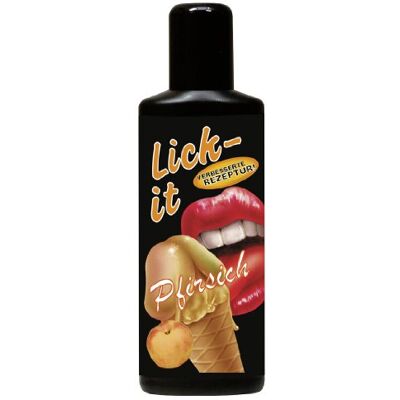 Orion LUBRICANTE BESABLE LICK-IT MELOCOTÓN 100ML Orion LUBRICANTE BESABLE LICK-IT MELOCOTÓN 100ML