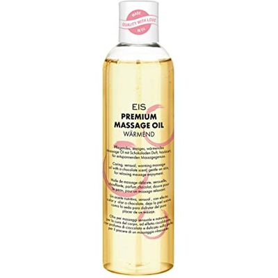EIS Aceite de masaje Premium con efecto calor Aceite de masaje erótico Aceite erótico sexual para juegos preliminares Gel con sabor a chocolate Frasco de 250 ml para Sexo hombre y mujer EIS Aceite de masaje Premium con efecto calor Aceite de masaje erótico Aceite erótico sexual para juegos preliminares Gel con sabor a chocolate Frasco de 250 ml para Sexo hombre y mujer