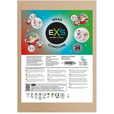 EXS Condones Navideños - Pack de 24 EXS Condones Navideños - Pack de 24