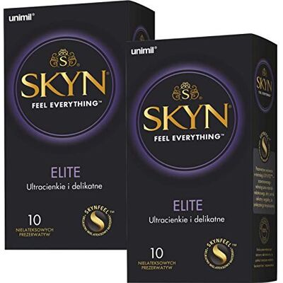 SKYN ® Elite Preservativos Sin Látex Pack de 10 x 2 SKYN ® Elite Preservativos Sin Látex Pack de 10 x 2