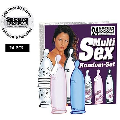 Orion Secura multi-sex látex condón – Pack de 24 Orion Secura multi-sex látex condón – Pack de 24