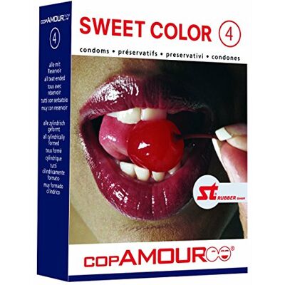 CopAmour Condones Sweet Color 3 CopAmour Condones Sweet Color 3