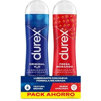 Durex Lubricante de Fresa a Base de Agua - Lubricante Durex Lubricante de Fresa a Base de Agua - Lubricante