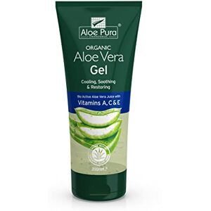 Aloe Pura Gel de Aloe Vera con Vitaminas A, C & E , Natural, Vegano, Libre de Crueldad, Sin Parabenos & SLS, Calmante, Restaurador, 200ml Aloe Pura Gel de Aloe Vera con Vitaminas A, C & E , Natural, Vegano, Libre de Crueldad, Sin Parabenos & SLS, Calmante, Restaurador, 200ml