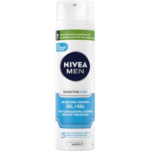 NIVEA Men Sensitive Cool Gel – chłodzący żel do golenia dla mężczyzn 200 ml NIVEA Men Sensitive Cool Gel – chłodzący żel do golenia dla mężczyzn 200 ml