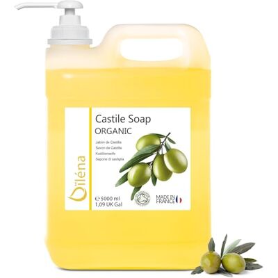 Jabón De Castilla De Aceite De Oliva Oiléna - Limpiador Corporal Y Facial Ecológico Jabón De Castilla De Aceite De Oliva Oiléna - Limpiador Corporal Y Facial Ecológico