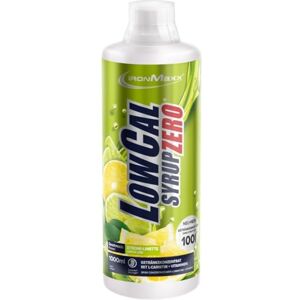 IronMaxx LowCal Syrup Zero Lima Limon 1000ml jarabe para bebidas sin azúcar 1:100 rinde 100 l de mezcla para bebidas Bebida concentrada con 22 mg de L-carnitina y 19 mg de magnesio por ración IronMaxx LowCal Syrup Zero Lima Limon 1000ml jarabe para bebidas sin azúcar 1:100 rinde 100 l de mezcla para bebidas Bebida concentrada con 22 mg de L-carnitina y 19 mg de magnesio por ración