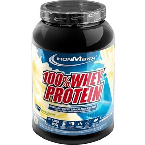 IronMaxx 100% Whey Protein 900 g Proteína de Suero en Polvo Sabor Plátano Yogur Con BCAA y L-Glutamina Fácil Disolución Batido de Proteínas para Fitness, Gimnasio y Recuperación Muscular IronMaxx 100% Whey Protein 900 g Proteína de Suero en Polvo Sabor Plátano Yogur Con BCAA y L-Glutamina Fácil Disolución Batido de Proteínas para Fitness, Gimnasio y Recuperación Muscular
