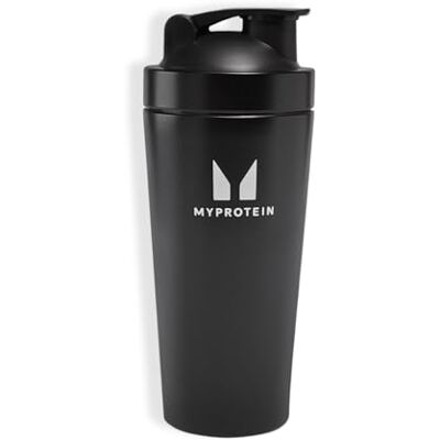 Myprotein Shaker de metal negro – 750 ml, agitador ergonómico y sostenible, batidos sin grumos, ligero y resistente, ideal para proteínas en polvo y bebidas deportivas Myprotein Shaker de metal negro – 750 ml, agitador ergonómico y sostenible, batidos sin grumos, ligero y resistente, ideal para proteínas en polvo y bebidas deportivas