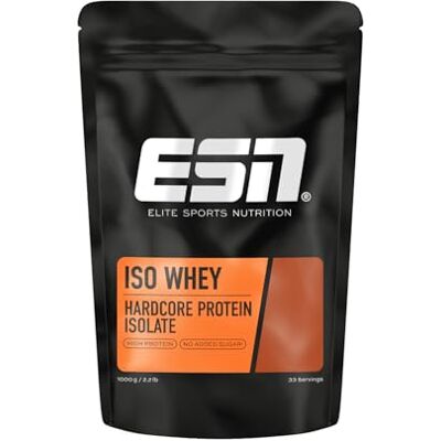 ESN IsoWhey Hardcore Polvo de Proteínas Vainilla - Protein Powder ESN IsoWhey Hardcore Polvo de Proteínas Vainilla - Protein Powder