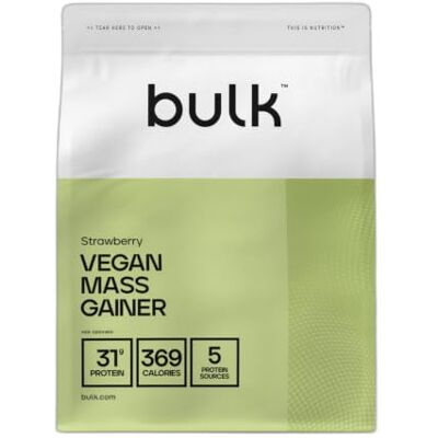 Veganská hromadná konstrukce - Mass Gainer - Fresa - Suplemento Veganská hromadná konstrukce - Mass Gainer - Fresa - Suplemento