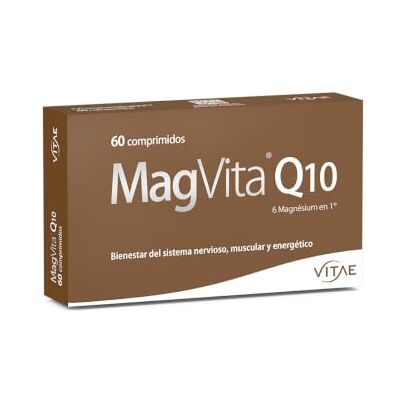 Vitae MagVita Q10 60 Comprimidos 6 Sales de Magnesio + Coenzima Q10 Vitae MagVita Q10 60 Comprimidos 6 Sales de Magnesio + Coenzima Q10