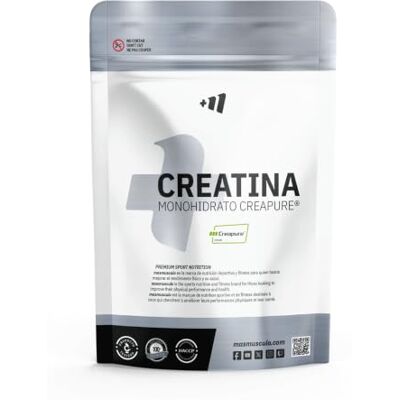 MM Supplements 100% Creatina Creapure Monohidrato 500g Sabor Neutro Masmusculo Creatina Monohidratada alta pureza en polvo, Rendimiento, Recuperación mantenimiento muscular, Enzimas digestivas, Con Scoop MM Supplements 100% Creatina Creapure Monohidrato 500g Sabor Neutro Masmusculo Creatina Monohidratada alta pureza en polvo, Rendimiento, Recuperación mantenimiento muscular, Enzimas digestivas, Con Scoop