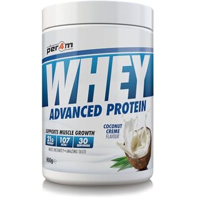 Per4m Advanced Whey Protein 900g Crema de Coco - Proteína de Suero Per4m Advanced Whey Protein 900g Crema de Coco - Proteína de Suero