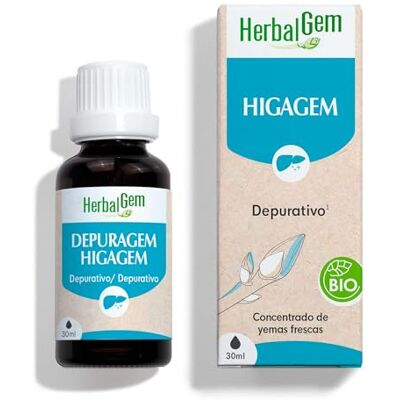 Herbalgem Italia Desintoxicación Hepática Extractos Orgánicos - Suplemento Dietético Herbalgem Italia Desintoxicación Hepática Extractos Orgánicos - Suplemento Dietético