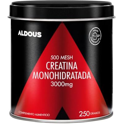 Aldous Bio Creatina Monohidratada en polvo 500mesh- Creatina monohidrato +2 meses GYM 250g Con dosificador Pre entreno Gimnasio -Creatine monohydrate sin sabor -Recuperador Muscular, Deporte ALDOUS Aldous Bio Creatina Monohidratada en polvo 500mesh- Creatina monohidrato +2 meses GYM 250g Con dosificador Pre entreno Gimnasio -Creatine monohydrate sin sabor -Recuperador Muscular, Deporte ALDOUS