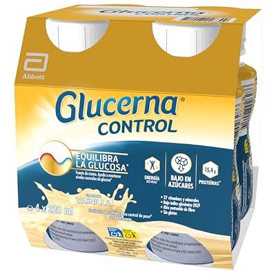Abbott Glucerna Control Vaniglia 4x220 g - Bebida nutritiva Abbott Glucerna Control Vaniglia 4x220 g - Bebida nutritiva