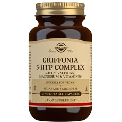 Solgar Marca Griffonia 5-HTP 100mg Cápsulas - Suplemento dietético Solgar Marca Griffonia 5-HTP 100mg Cápsulas - Suplemento dietético