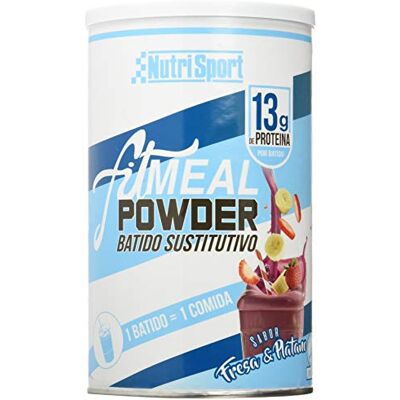 Nutrisport Fit Meal Powder Fresa-Platano 300 gr 6 Dosis Nutrisport Fit Meal Powder Fresa-Platano 300 gr 6 Dosis