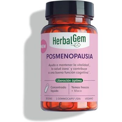 Suplemento de Gemmoterapia Postmenopáusica Herbalgem - 30 Cápsulas Suplemento de Gemmoterapia Postmenopáusica Herbalgem - 30 Cápsulas