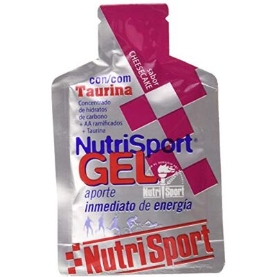 Nutrisport Caja Gel Taurina Cheesecake 24 Geles Nutrisport Caja Gel Taurina Cheesecake 24 Geles