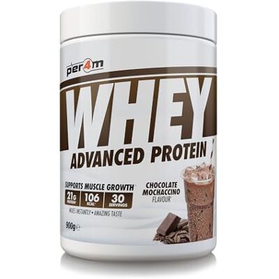 Per4m Proteína de suero - Mochaccino de chocolate - 900g - Proteína de suero Per4m Proteína de suero - Mochaccino de chocolate - 900g - Proteína de suero