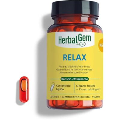 Herbalgem – GEMMOCAPS STRESS-PROTECT RELAX – Tensión nerviosa – 30 cápsulas Herbalgem – GEMMOCAPS STRESS-PROTECT RELAX – Tensión nerviosa – 30 cápsulas
