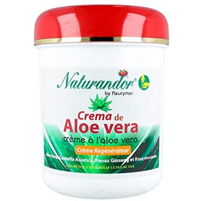 FLEURYMER Crema de aloe vera 500ml. 1 Unidad 250 g FLEURYMER Crema de aloe vera 500ml. 1 Unidad 250 g