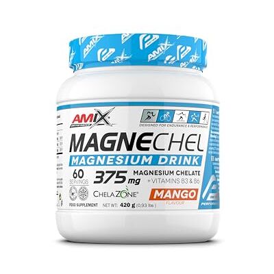 Amix Nutrition MagneChel Bebida de Quelato de Magnesio - mango - Suplemento Dietético Amix Nutrition MagneChel Bebida de Quelato de Magnesio - mango - Suplemento Dietético