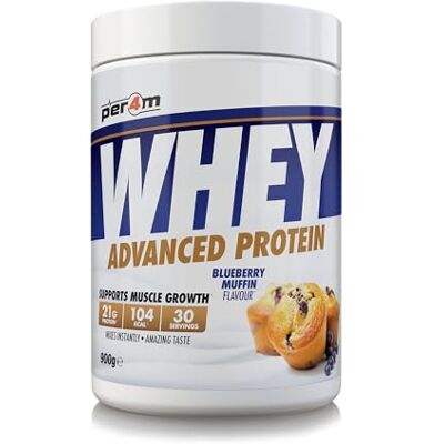 Per4m - Advanced Whey Protein - Muffin de arándano - Proteína en polvo Per4m - Advanced Whey Protein - Muffin de arándano - Proteína en polvo