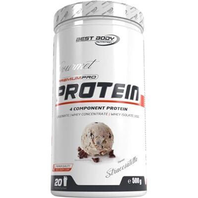 BEST Premium Pro Gourmet 500g Dose Stracciatella - Polvo de proteína BEST Premium Pro Gourmet 500g Dose Stracciatella - Polvo de proteína
