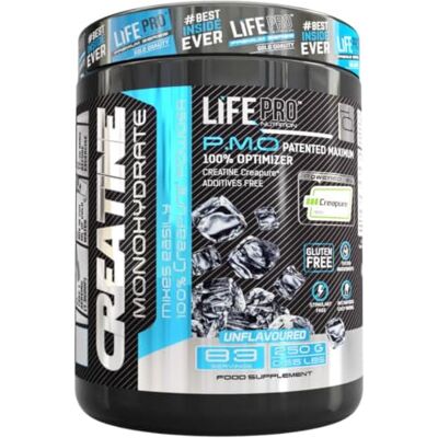 LIFE PRO NUTRITION Life Pro Creatina Monohidratada Creapure 250g, Creatina en Polvo Pura con Dosificador, Entrenamiento y Rendimiento Deportivo, Sin Gluten, Creatine Micronizada de Máxima Eficacia y Pureza Garantizada LIFE PRO NUTRITION Life Pro Creatina Monohidratada Creapure 250g, Creatina en Polvo Pura con Dosificador, Entrenamiento y Rendimiento Deportivo, Sin Gluten, Creatine Micronizada de Máxima Eficacia y Pureza Garantizada