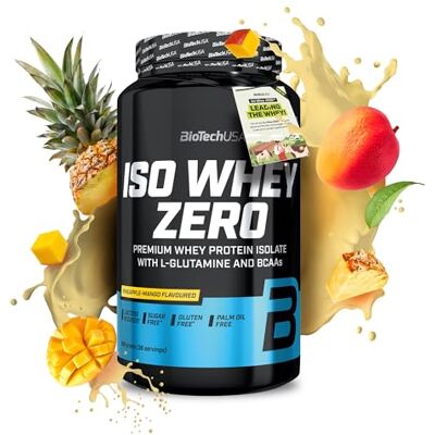 Biotech USA Iso Whey Zero 908g - Proteína aislada Biotech USA Iso Whey Zero 908g - Proteína aislada