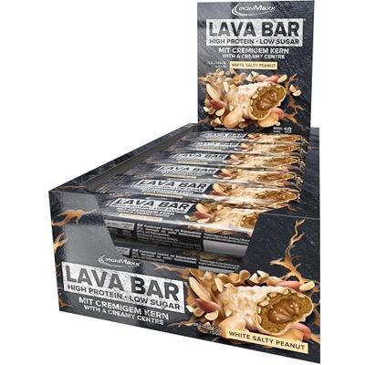 IronMaxx Lava Bar White Salty Peanut - Barrita energética IronMaxx Lava Bar White Salty Peanut - Barrita energética
