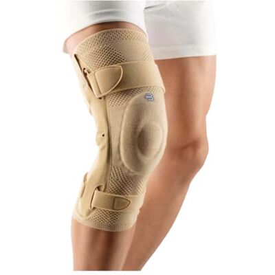 BAUERFEIND GenuTrain S Pro, Vendaje de Rodilla, Derecho, Beige (Nature), Talla 6 BAUERFEIND GenuTrain S Pro, Vendaje de Rodilla, Derecho, Beige (Nature), Talla 6
