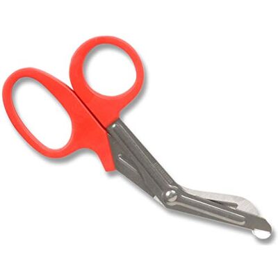 Tijeras GIMA para vendas 19cm Rojo - Tijeras de primeros auxilios Tijeras GIMA para vendas 19cm Rojo - Tijeras de primeros auxilios
