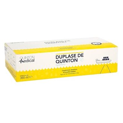 Quinton Medical Duplase Ampollas Agua de Mar Hipertónica, 36 x 10 ml Quinton Medical Duplase Ampollas Agua de Mar Hipertónica, 36 x 10 ml