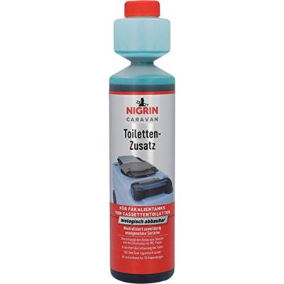 Nigrin Caravan Toilettenzusatz - Neutralizador de olores para inodoros de cassette - 250ml Nigrin Caravan Toilettenzusatz - Neutralizador de olores para inodoros de cassette - 250ml