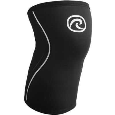 Rehband Rodillera Vendaje Fuerza Sport, Rodillera para Cross Fit & Entrenamiento Pesado Fabricada en Neopreno de 5 mm, Unisex, Color:Negro, Talla:XXS Rehband Rodillera Vendaje Fuerza Sport, Rodillera para Cross Fit & Entrenamiento Pesado Fabricada en Neopreno de 5 mm, Unisex, Color:Negro, Talla:XXS