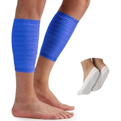 Spikenergy Medias Compresion Hombre y Muyer Electro Magnetoterapia para Desgarros, Dolores Musculares, 2Calcetines Antimicóticos de Regalo, Dispositivo Médico Deducible Made in Italy, Azul, S Spikenergy Medias Compresion Hombre y Muyer Electro Magnetoterapia para Desgarros, Dolores Musculares, 2Calcetines Antimicóticos de Regalo, Dispositivo Médico Deducible Made in Italy, Azul, S