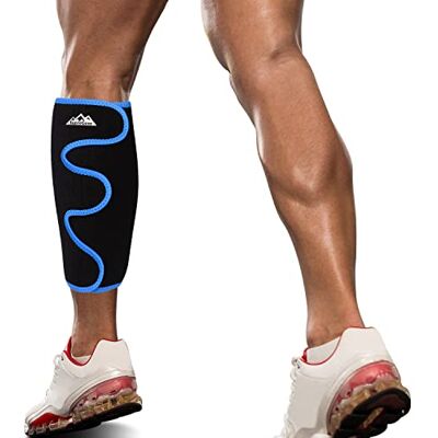 supregear Soporte para Pantorrilla, Férula Ajustable para Pantorrilla, Manga Envolvente para Hinchazón Muscular, Entrenamiento de Senderismo, Cómodo Transpirable Calf Support para Hombre y Mujer supregear Soporte para Pantorrilla, Férula Ajustable para Pantorrilla, Manga Envolvente para Hinchazón Muscular, Entrenamiento de Senderismo, Cómodo Transpirable Calf Support para Hombre y Mujer