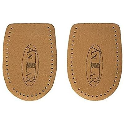 Antar Hombre Ortopedia Cuero Talón Almohadillas con Corcho Base 20 g Antar Hombre Ortopedia Cuero Talón Almohadillas con Corcho Base 20 g