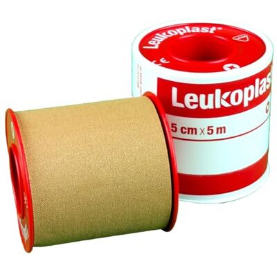 BSN Medical 2 cintas Leukoplast 5 cm x 5 m 2 piezas BSN Medical 2 cintas Leukoplast 5 cm x 5 m 2 piezas