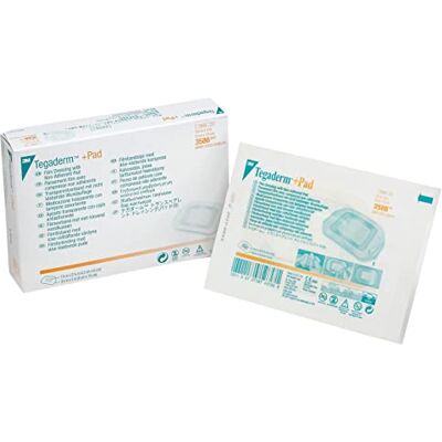3M Tegaderm +Pad Film Dressing with Non-Adherent Pad , 25 Pieces 3M Tegaderm +Pad Film Dressing with Non-Adherent Pad , 25 Pieces