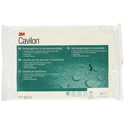 3M Cavilon Toallitas para incontinencia – 20 x 30 cm, paquete de 96 unidades (12 sobres de 8) 3M Cavilon Toallitas para incontinencia – 20 x 30 cm, paquete de 96 unidades (12 sobres de 8)