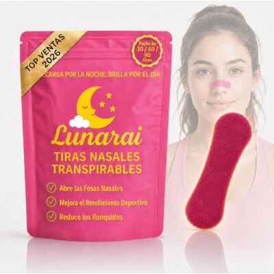 Lunarai Tiras Nasales Antironquidos 90 UNIDADES Dilatador Nasal para Dormir Mejor Tiras nasales para dormir Tiritas Nariz Respirar Nasal Strips para Ronquidos Lunarai Tiras Nasales Antironquidos 90 UNIDADES Dilatador Nasal para Dormir Mejor Tiras nasales para dormir Tiritas Nariz Respirar Nasal Strips para Ronquidos